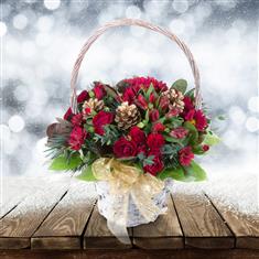 florist choice Christmas Basket