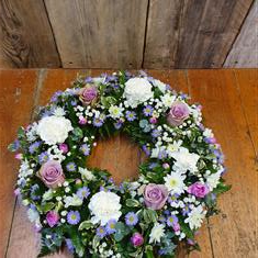 Loose  Pastel Wreath