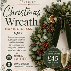 Long Buckby 1st Dec 2026 7pm-9pm 